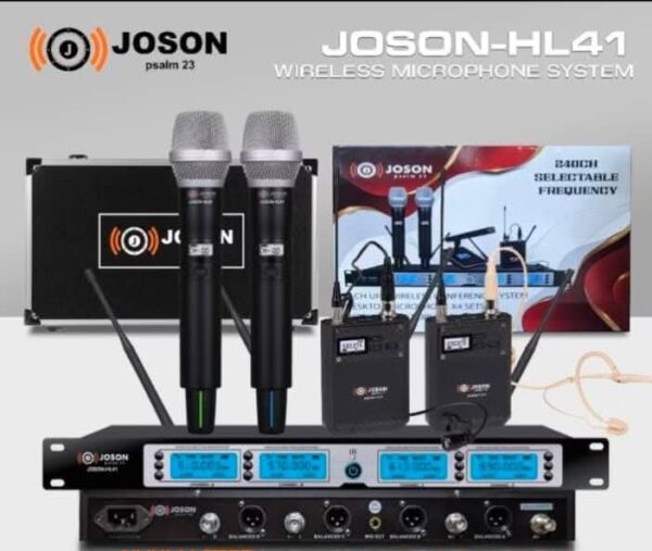 JOSON-HL41, WIRELESS MICROPHONE SYSTEM