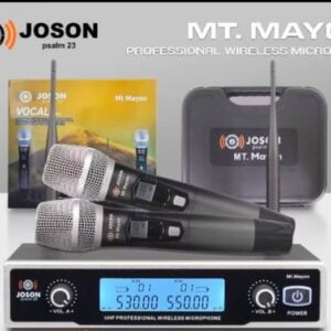 MT. MAYON, WIRELESS MICROPHONE