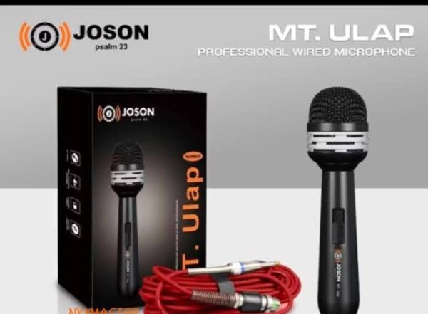 MT. ULAP, WIRED MICROPHONE