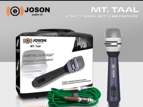 MT. TAAL, WIRED MICROPHONE
