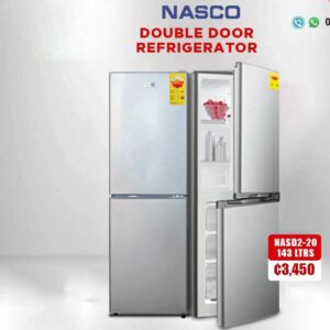 Nasco Double Door Refrigerator