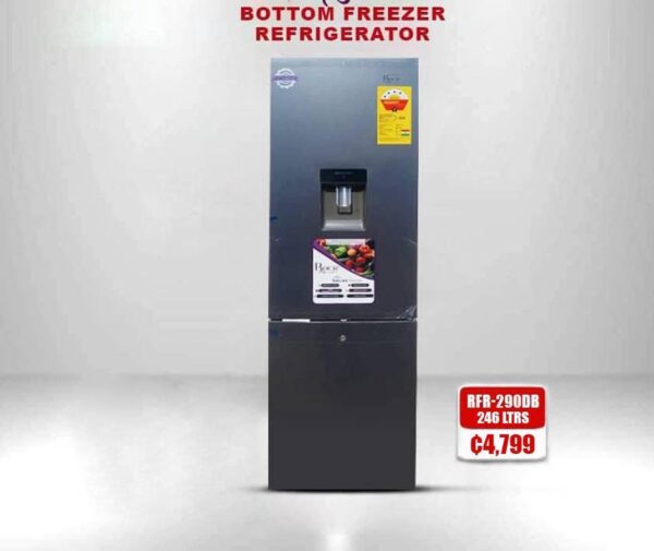 Bottom Freezer Refrigerator, 246Litres