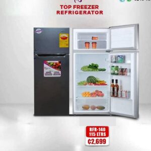 Top Freezer Refrigerator 115Litres