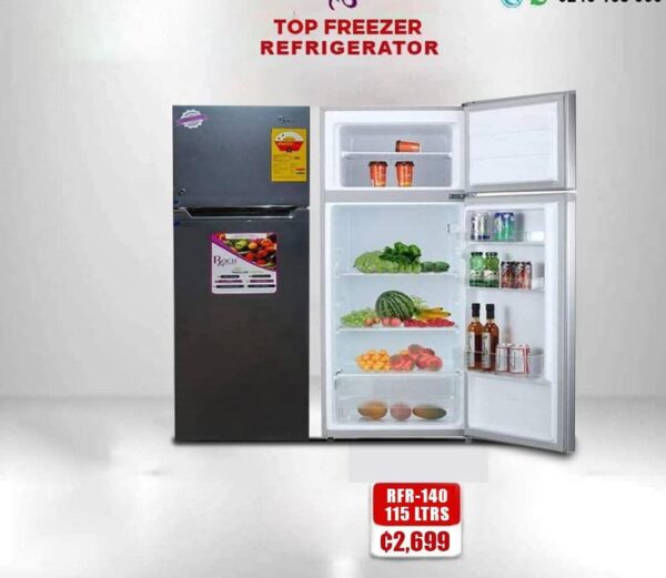 Top Freezer Refrigerator 115Litres