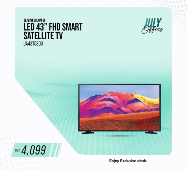 Samsung Led 43'FHD Smart Satellite TV