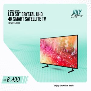 Samsung Led 4K 50' Smart Satellite TV