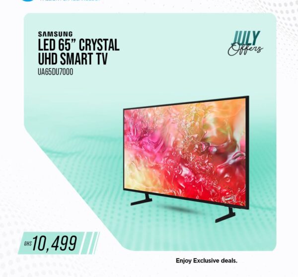 Samsung Led 65' Crystal UHD Smart TV
