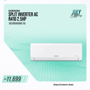 Samsung Split inverter AC R410 2.5HP