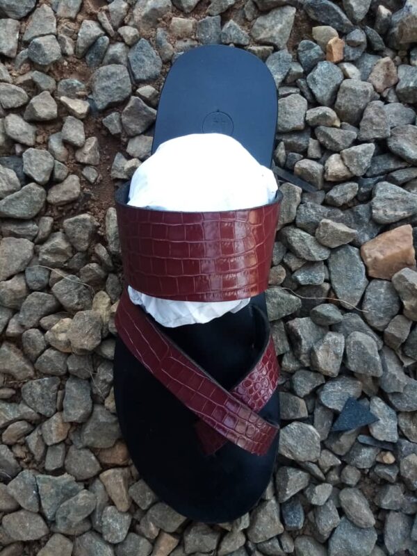 Leather sandals