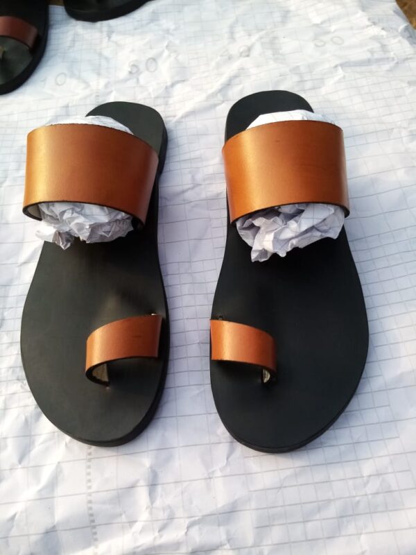 Leather sandals